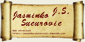 Jasminko Šućurović vizit kartica